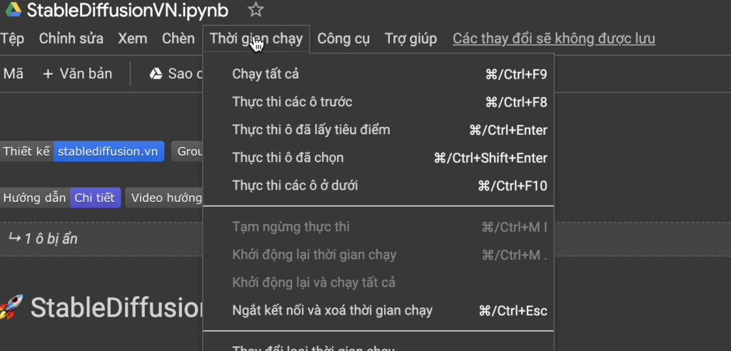 Hướng dẫn sử dụng bộ công cụ Stable Diffusion