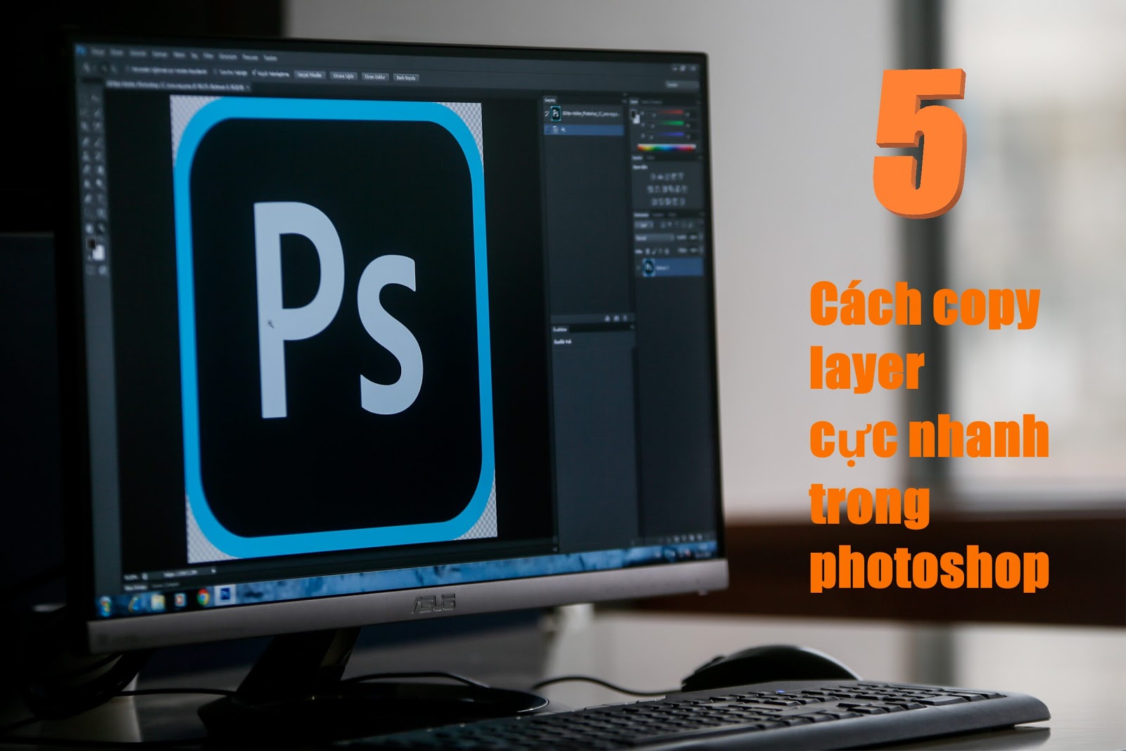 Cách Copy Layer Cực Nhanh Trong Photoshop Không Thể Bỏ Qua