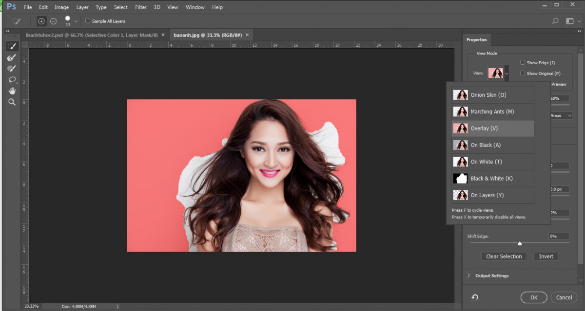 Tách Tóc Khỏi Nền Trong Photoshop Không Khó Như Bạn Nghĩ