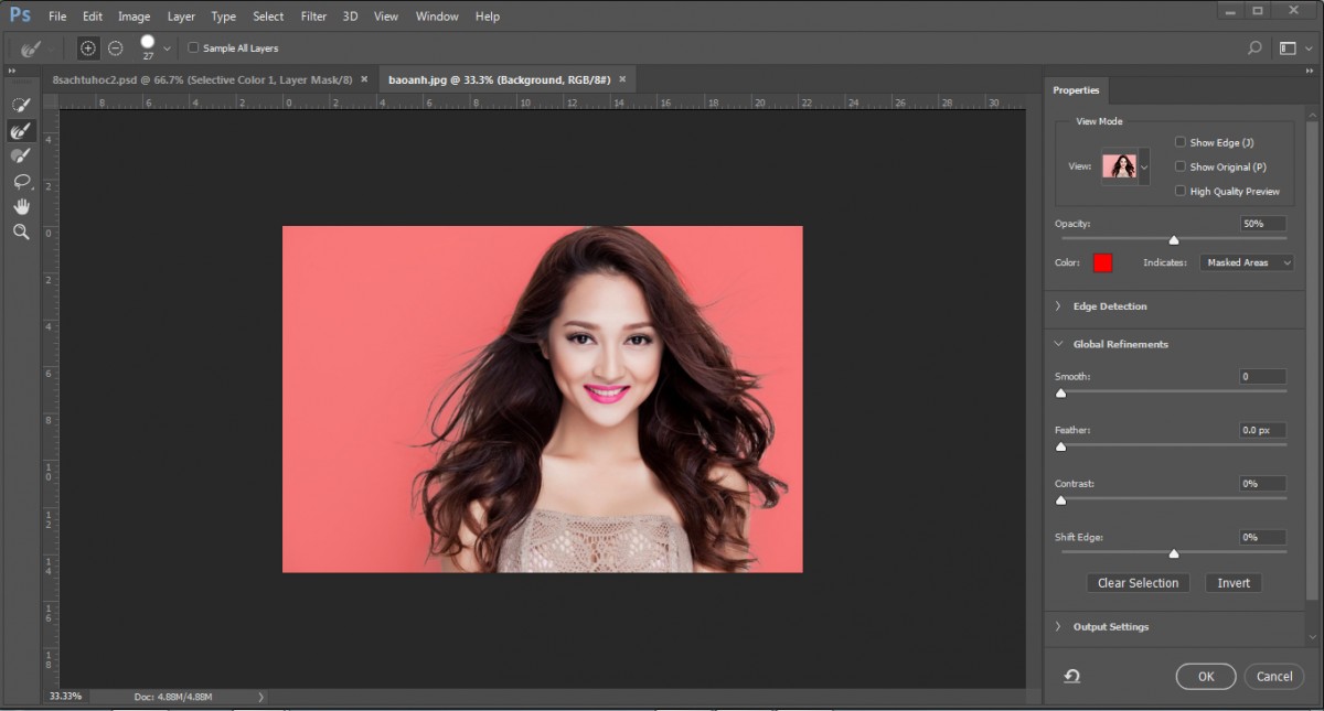 Tách Tóc Khỏi Nền Trong Photoshop Không Khó Như Bạn Nghĩ