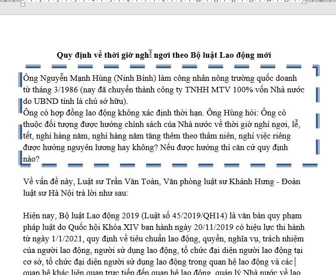 cách kẻ khung viền trong word