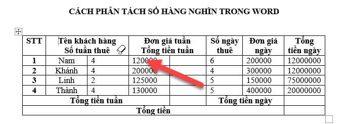 xoá đường kẻ bảng