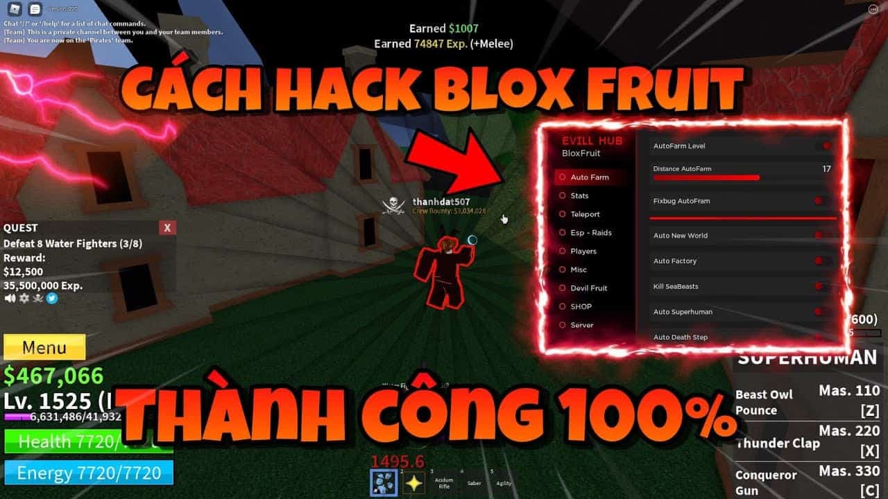 hack blox fruit arceus x modpure