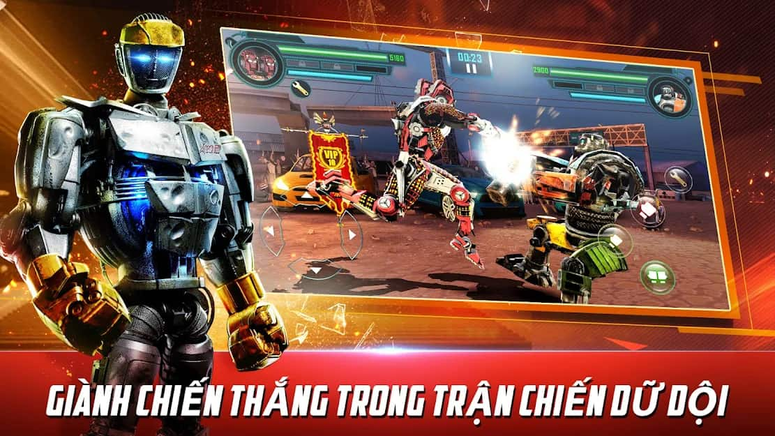 tải hack Real Steel World Robot Boxing mod