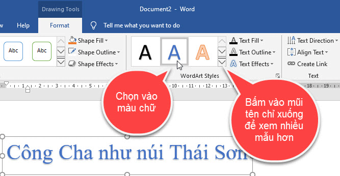 tô màu chữ nghệ thuật